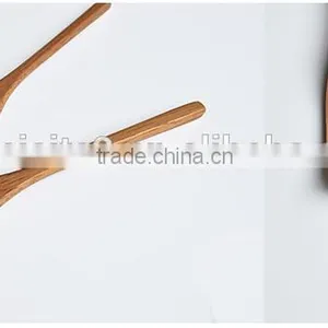 CY047 Natural Wooden Mini Spoon Fork Janpan Style Bamboo Fork Tableware Kit thumbnail-4