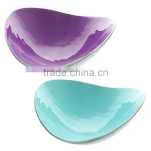 Aluminum Enamel Dry Fruits & Snacks Bowl | Aluminium Enamel Decorative Nut Bowl thumbnail-1