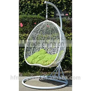 2 Person Seater Egg Shape Wicker Rattan Hammock thumbnail-2