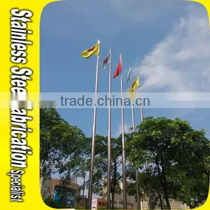 Outdoor Tapered Stainless Steel Flag Pole thumbnail-4