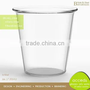 Cheap Personalised Hot Chocolate Fancy Clear Glass Mug thumbnail-3