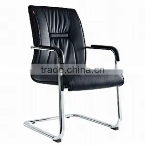 Chrome Leg Black pu Conference Room Chair 6001C thumbnail-1