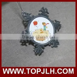 Promotion Dye Sublimation Photo Print Christmas Snowflake Decoration thumbnail-2