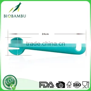 Practical Diswasher Safe Traditional Bamboo Fiber Melamine Fork thumbnail-3