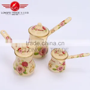 Black Color Porcelain Tea Coffee Set & Coffee Tools thumbnail-3
