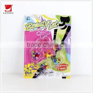 Wholesale Non-toxic Educational Kids Plastic DIY Beads Toys Set thumbnail-1