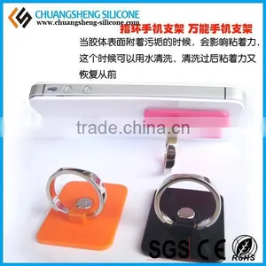 Fashion Square Plastic Foldable Red Mobile Phone Holder thumbnail-4