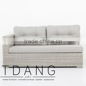 Sedona Poly Rattan Bench - Wicker Furniture Vietnam - Garden Outdoor Furniture thumbnail-1