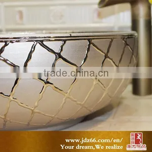 Jingdezhen Porcelain Art Basins Sink Bathroom Design thumbnail-3