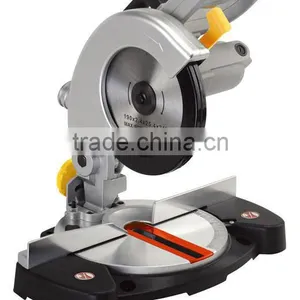 Portable 1400W Plastic Base Aluminium/Wood Cutting Saw Electric Power Mini 210mm Compound Miter Saw GW8004 thumbnail-6