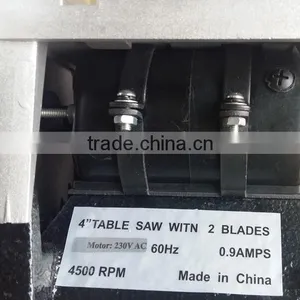 100mm 4in 90W Electric Power Mini Bench Table Circular Saw Jeweler Hobby and Craft Tools thumbnail-3