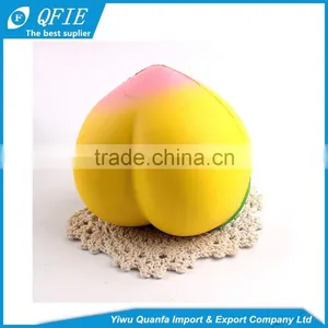 Wholesale 10CM PU Foam Big Peach Kawaii Jumbo Squishy Licensed Toy for Children thumbnail-3