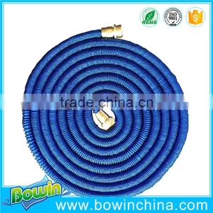 Best 50FT Cloth Garden Hose With Extra Strength Fabric and Brass Connector thumbnail-2