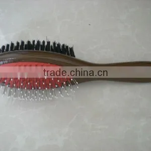 Double Side Wooden Pet Brush thumbnail-1