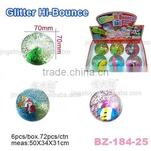 Sell Glitter Bouncing Water Ball With Floating Fish thumbnail-1