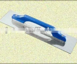 Long Wooden Handle Stainless Steel Plastering Trowel thumbnail-1