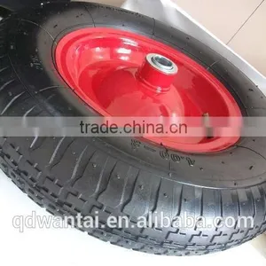 Trolley Wheelbarrow Wheel PU Wheel Solid Rubber Wheel thumbnail-3