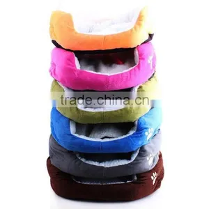 Pet 19-Inch & 26-Inch Bagel Bed for Pets , Blue & Cool Felling Pet Bed Kennel thumbnail-1