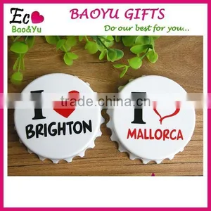 Cap Shaped Fridge Magnet Bottle Opener/Hot Sale Creative Beer Bottle Opener/Bottle Opener thumbnail-1