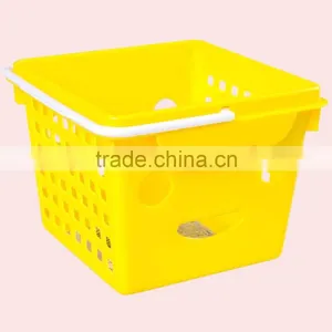 Household Receive Basket Hand Woven Plastic Basket thumbnail-4
