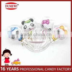 Lovely Animal Shape Lollipops Candy With Funny Pen Cap Toy thumbnail-2