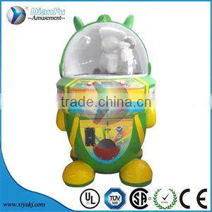Hot Sale 2016 New Arrived Kids Coin Operated Claw Crane Arcade Game Machine Candy Vending Redamption Game Machine thumbnail-2
