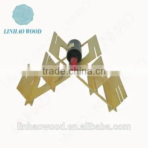 Foldable Wooden Wine Bottle Display,portable Wooden Wine Display thumbnail-1