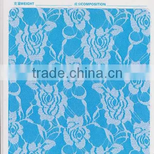 Popular 100%nylon Lace Fabric thumbnail-1