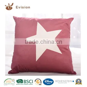 2016 NEW Designed Cushion With Star Pattern Red Colour thumbnail-1