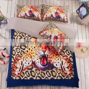 Cotton Fabric Yarn Dyed Digital Textile Printing Home Comforter Cheap Flat Sheets thumbnail-4