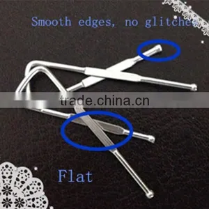 X Shape Shirt Packaging Metal Collar Clip thumbnail-3