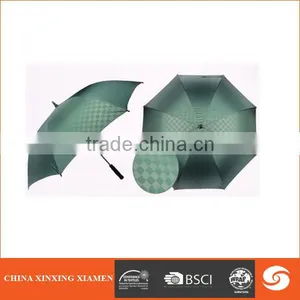 68 Inch Light Green Promotional uv Golf Umbrella for Lady thumbnail-1