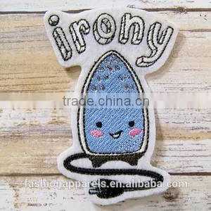 Custom High Quality Embroidered Small Patch for Clothes Embroidery Patch Made in China Choose Size/color thumbnail-5