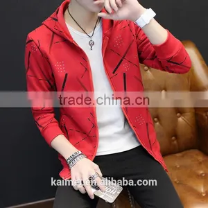 2017 Wholesale Beautiful Design Amazing Quality Eco-friendly Breathable Anti-wrinkle Fashionable Cotton Hoodie CVC(60/40) thumbnail-1