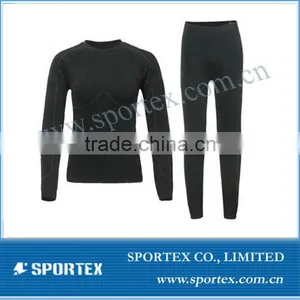 New Womens Winter Thermal Base Layer Suit Underwear Tops+Ski Underclothing Pants thumbnail-1