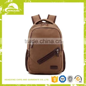 2016 New Style China Sport Canvas Backpack Wholesale Leather Custom Fashion Backpack thumbnail-1