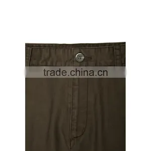 High Quality Bulk Wholesale Cheap 100% Cotton Work Trousers Pants European Style Mens Chino Pants thumbnail-3