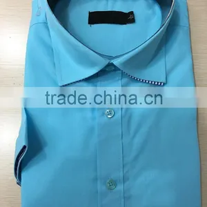2016 Wholesale Short Sleeve Men's Formal Dress Shirt thumbnail-1