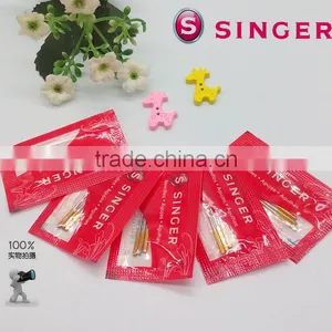 SINGER NEEDLES BALL POINT 2045 GOLD TIP HOME SEWING MACHINE NEEDLES SIZE#9/14/16/18 thumbnail-1