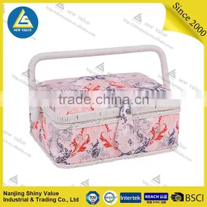 Wholesale Large Sewing Baskets and Boxes With Beautiful Patterns thumbnail-1