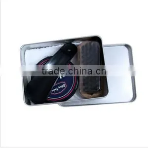 Gift Type Travel Usage Metal Tin Case Shoe Shine Kit Suppliers thumbnail-1