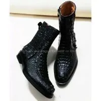 Handmade Goodyear Welted Dress Leather Boots thumbnail-3