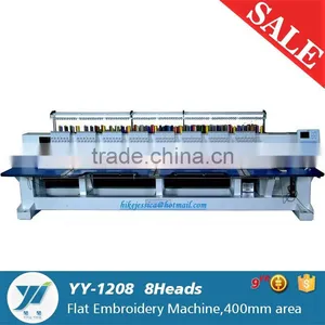 YY- 1208 Flat 8heads Computerized Embroidery Machine thumbnail-1