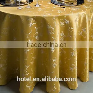Jacquard Hotel Table Cloth,luxury Restaurant Table Cloth,wedding Table Cloth thumbnail-2