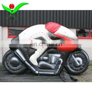 Outdoor Innovative Motorcycle Inflatable Advertising thumbnail-1