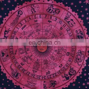 Indian Mandala Queen Cotton Hippy Wall Hanging Tapestry Throw Bedspread Bed Decor Sheet Ethnic Decorative Beach Textile thumbnail-3