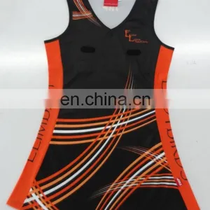 100% Polyester Netball Dress Netball Uniform thumbnail-3