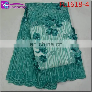 High Quality Women Dress African Lace Fabrics FL1618 thumbnail-5