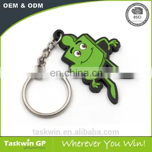 New Custom Shape Soft PVC Keyring Made in China thumbnail-4