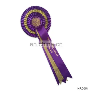 Trimming 3 Tiered Horse Show Equestrian Award Ribbon thumbnail-1
